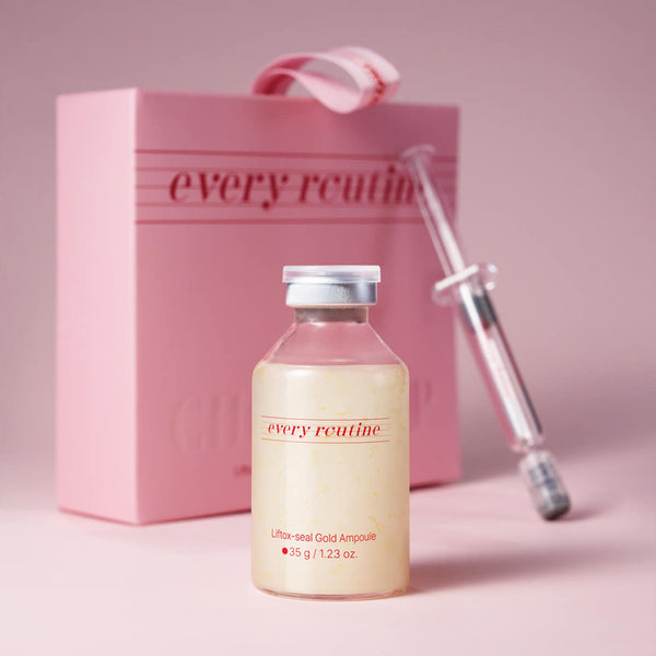 altın parçacıklı kolajen ampul